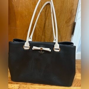 Kate Spade Black & Tan Shoulder Bag